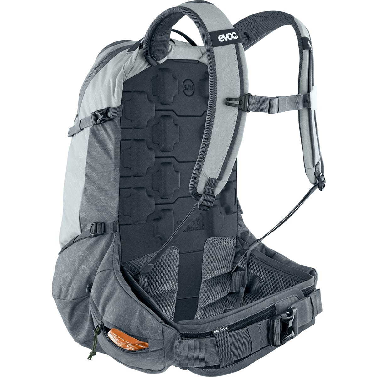 Sac à Dos avec Dorsale EVOC TRAIL PRO 26 Gris