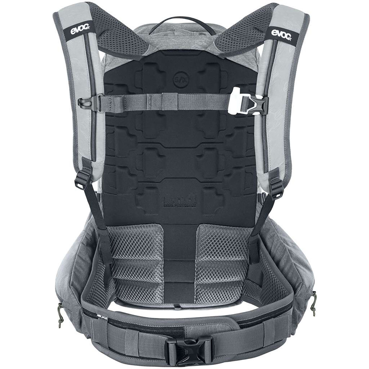 Backpack with Dorsal EVOC TRAIL PRO 16 Grey