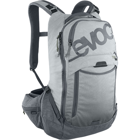 Backpack with Dorsal EVOC TRAIL PRO 16 Grey