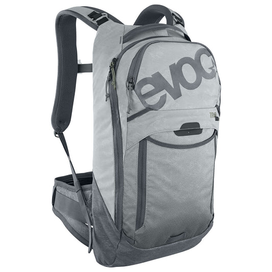 Backpack with Dorsal EVOC TRAIL PRO 10 Grey