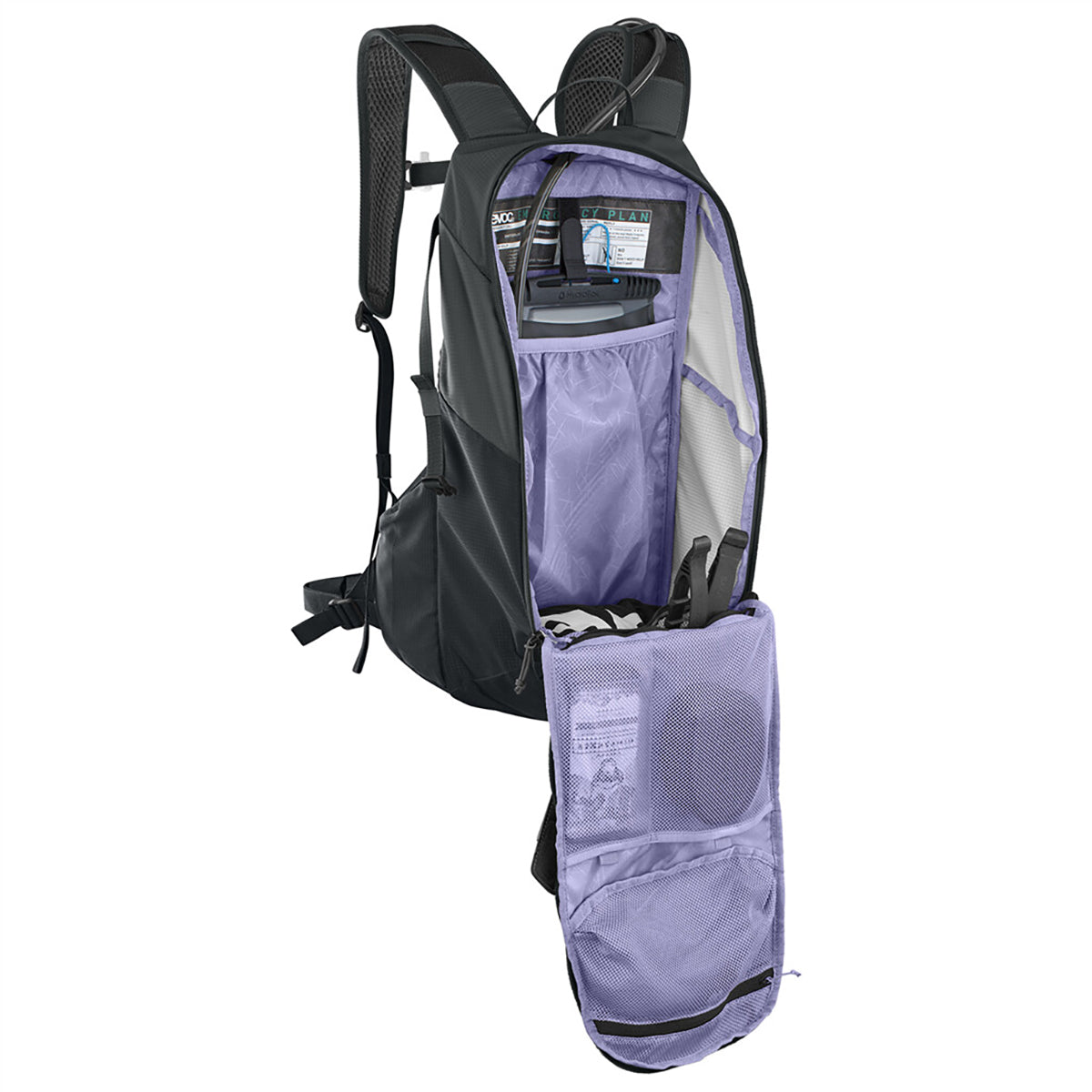 EVOC RIDE 16 Backpack Black/Purple