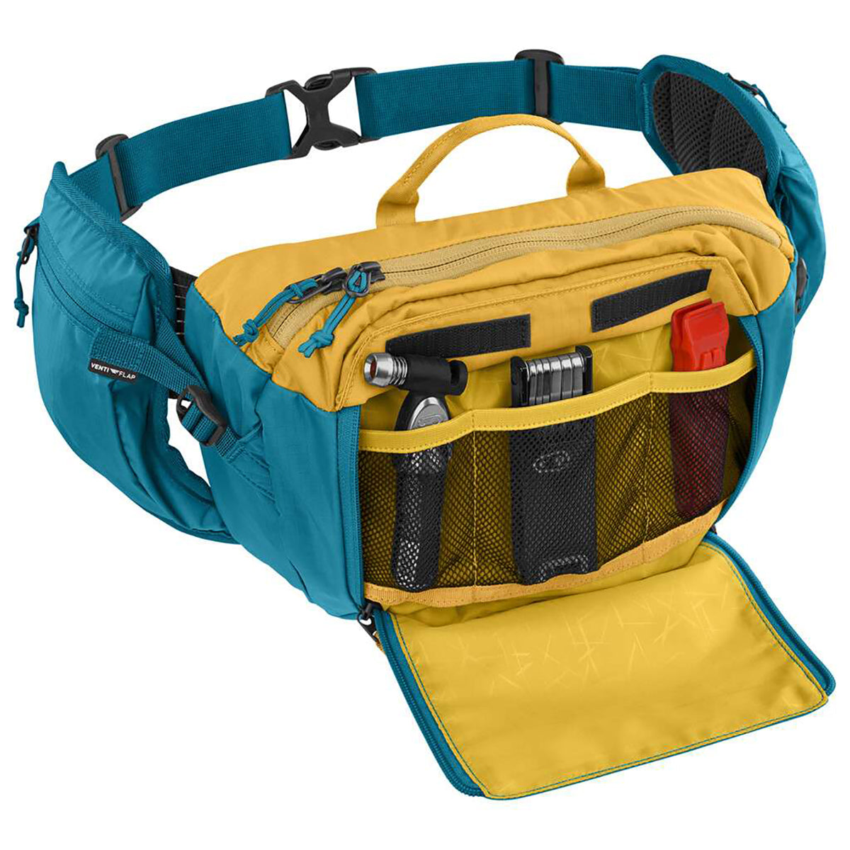 EVOC HIP PACK 3L Blue/Yellow Waist Bag