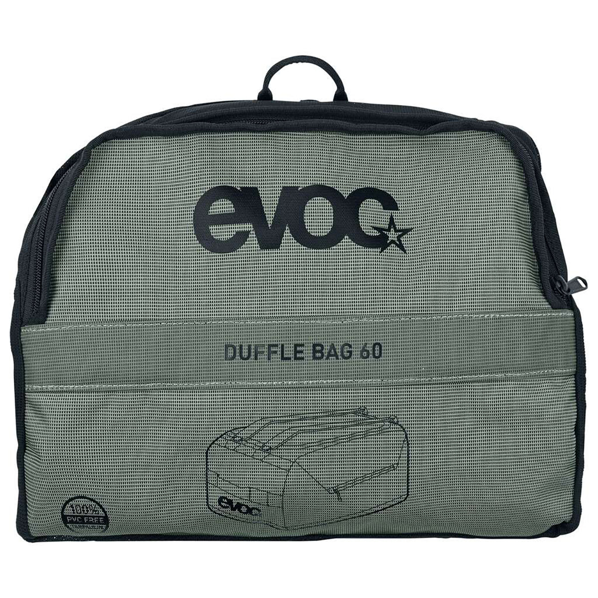 EVOC DUFFLE 60 Travel Bag Green