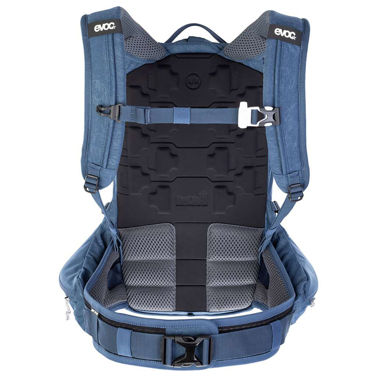 Backpack with Dorsal EVOC TRAIL PRO 16 Blue