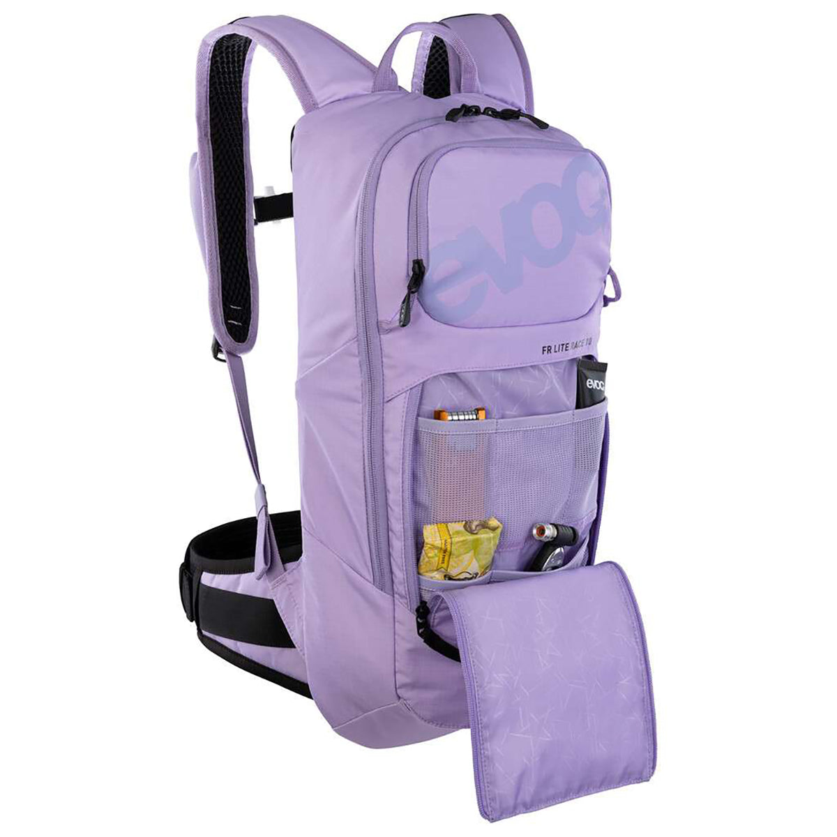 Backpack with Dorsal EVOC FR LITE RACE 10 Pink