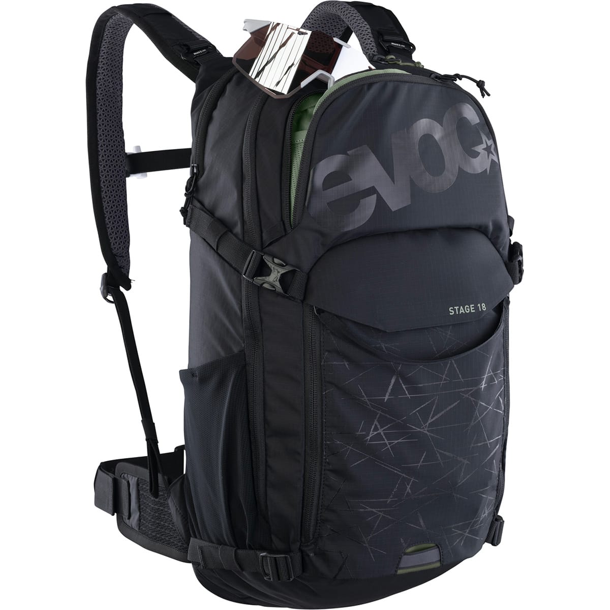 EVOC STAGE 18 Backpack Black