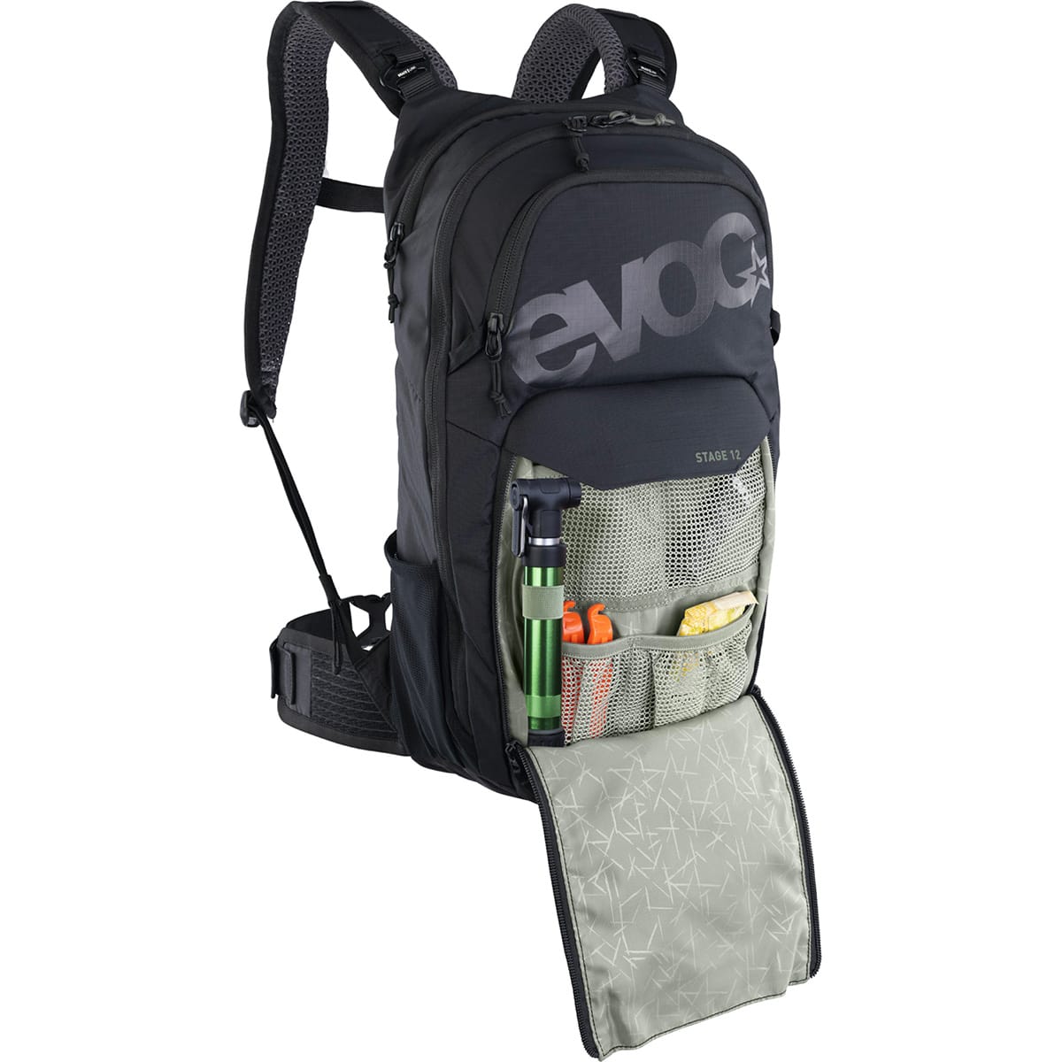 EVOC STAGE 12 Backpack Black