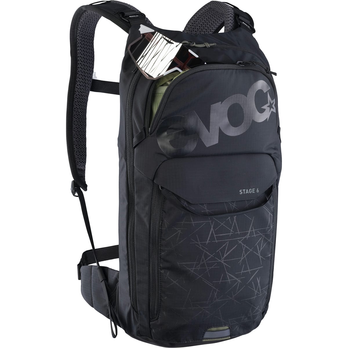 EVOC STAGE 6 Backpack Black