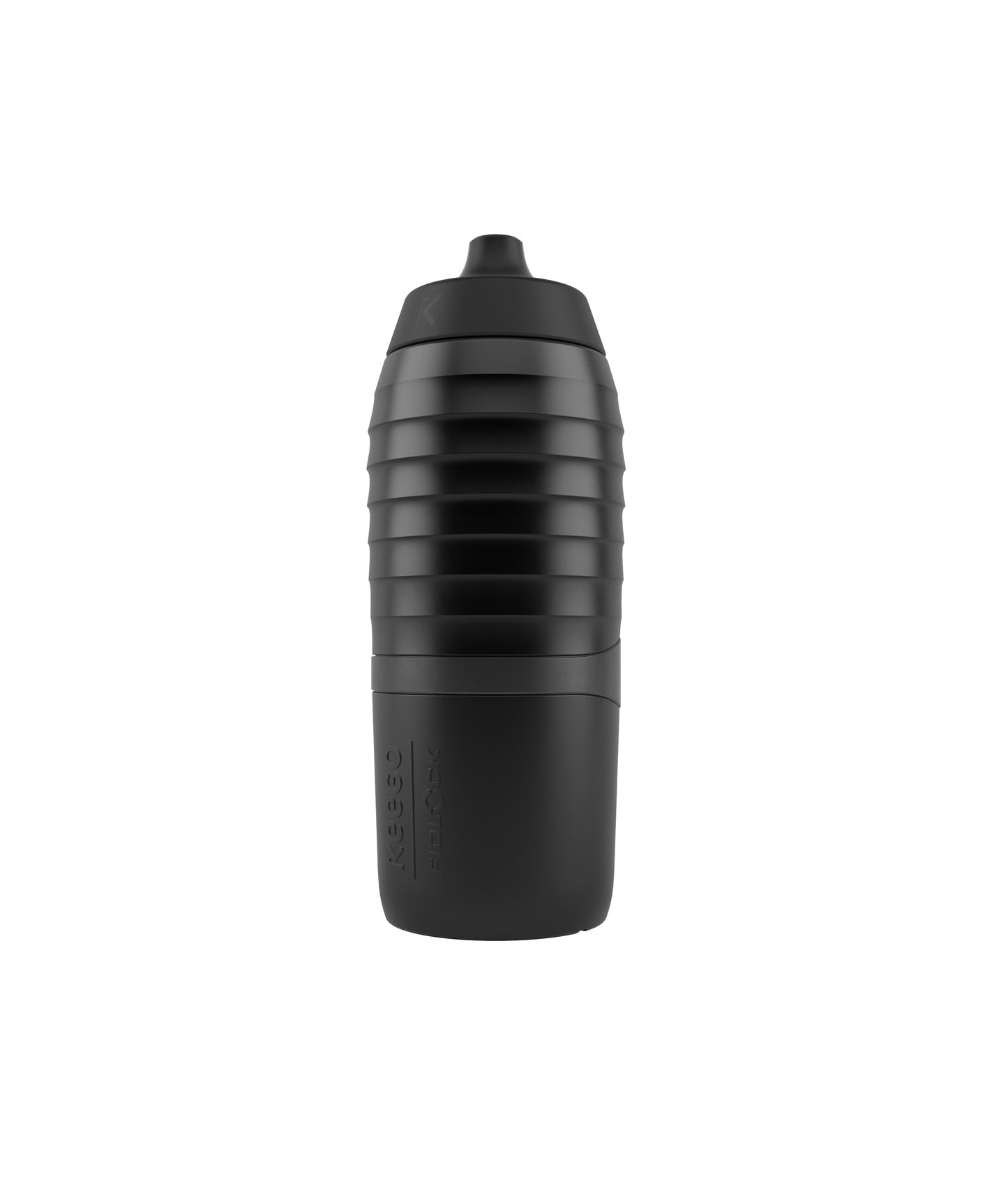 Bottle and bottle cage kit FIDLOCK TWIST X KEEGO Magnetic System 600 ml Black