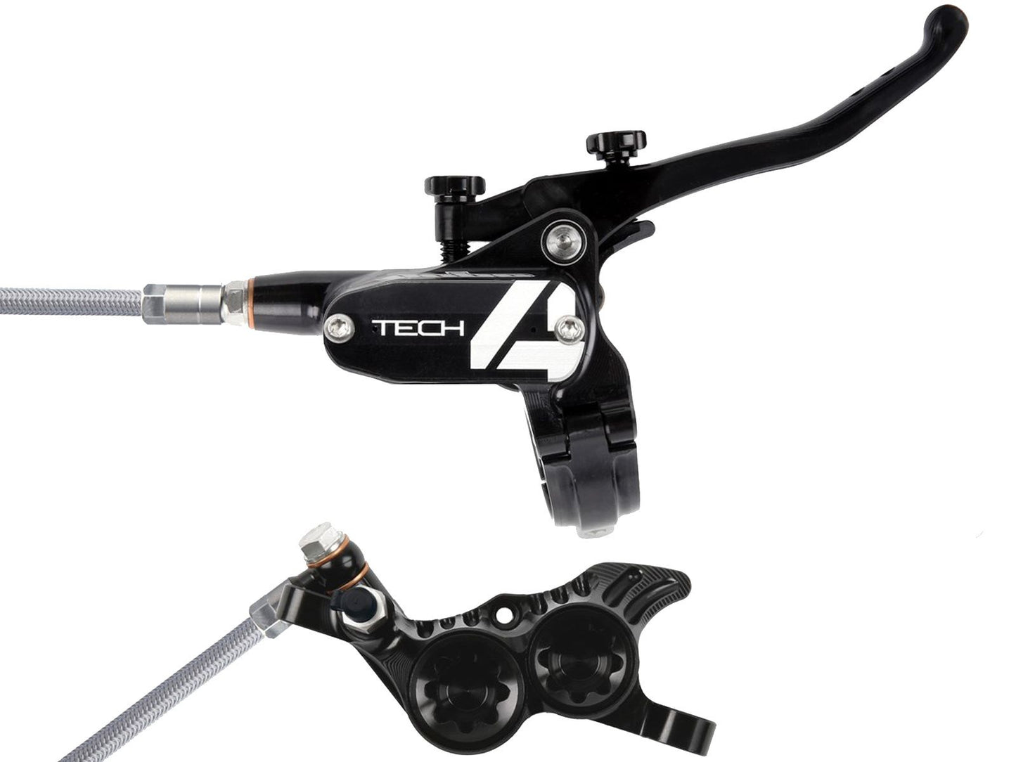 Pair of HOPE TECH 4 E4 Discless Brakes Black