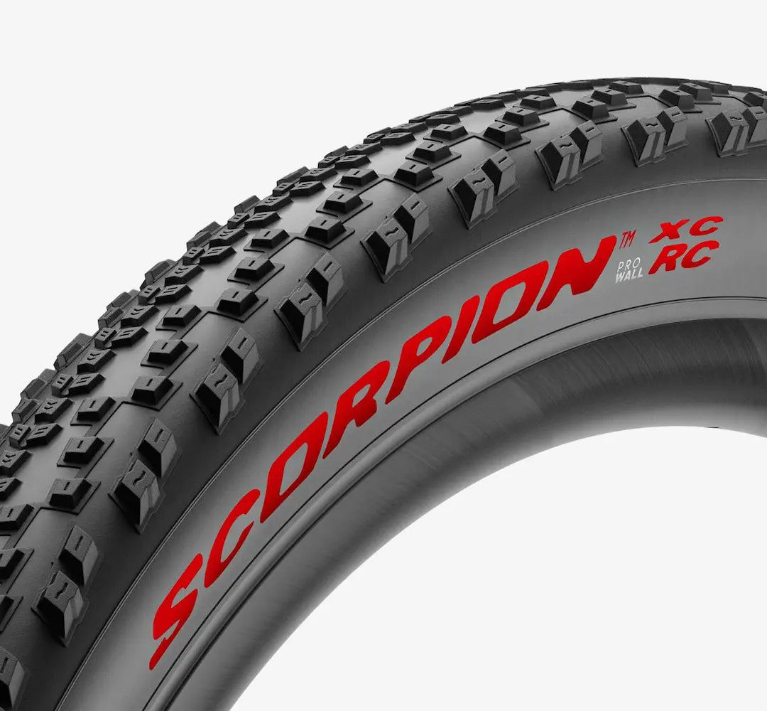 PIRELLI SCORPION XC RC 29x2.4 ProWall tire Tubeless Ready Soft Black/Red 4354200