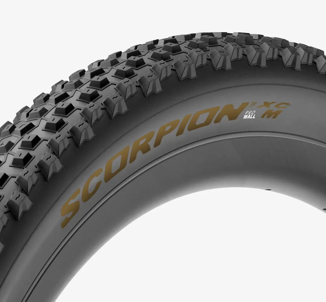 PIRELLI SCORPION XC M 29x2.4 ProWall tire Tubeless Ready Flexible Black/Gold 4354400