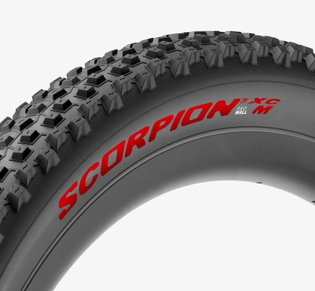 PIRELLI SCORPION XC M 29x2.4 ProWall tire Tubeless Ready Soft Black/Red 4354600