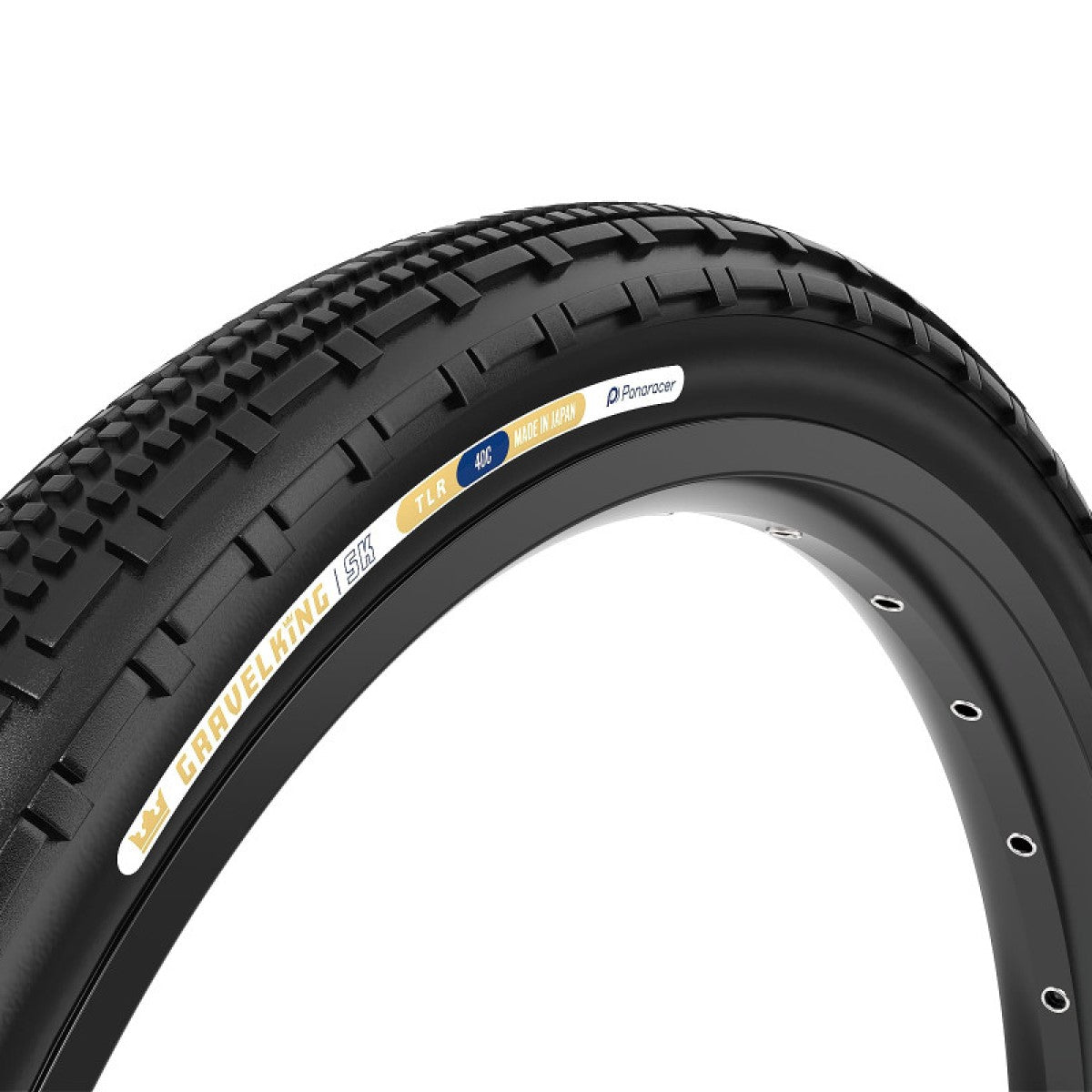 PANARACER GRAVELKING SK TLR 700x45c Tubeless Ready Black tire