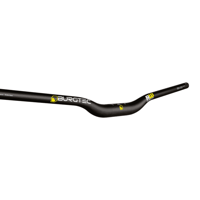 BURGTEC RIDE WIDE DH Carbon Rise 30mm 800mm Black handlebars