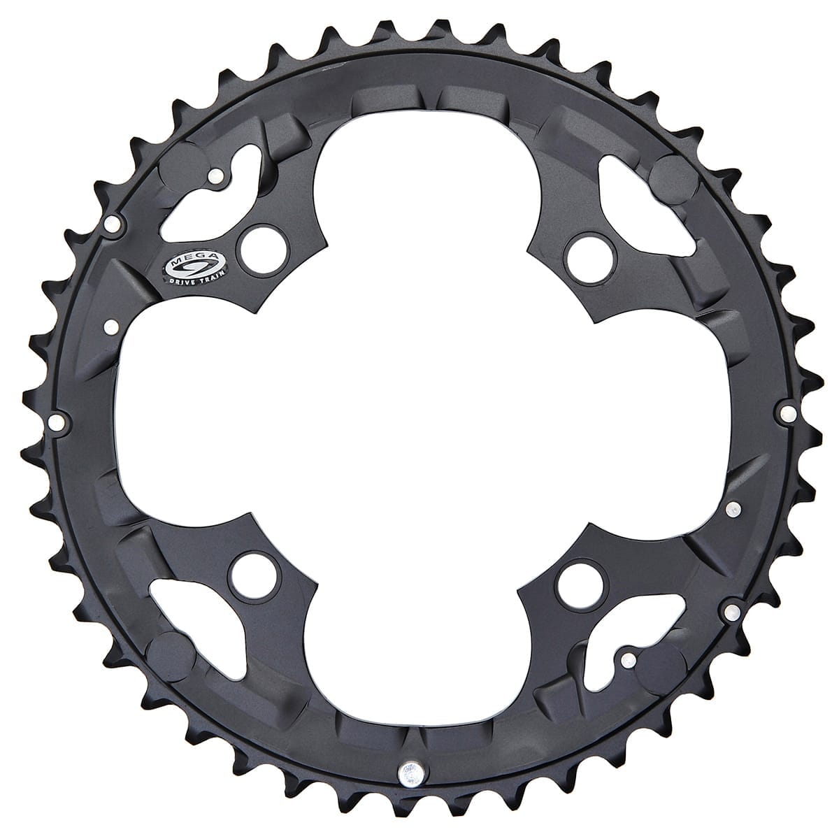 Plateau Extérieur SHIMANO DEORE M590 9V 4 Trous 104 mm Noir