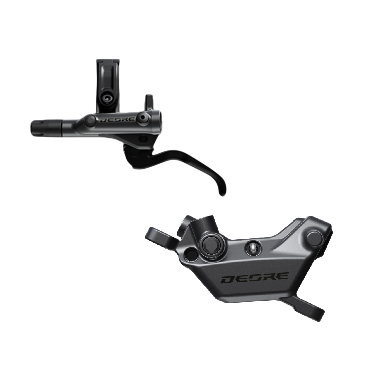 Frein Avant SHIMANO Deore M6220 4 pistons Plaquettes Résine (Durite 1000 mm)