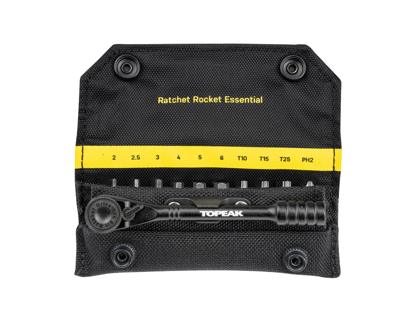 Compact Ratchet Wrench TOPEAK RATCHET ROCKET ESSENTIAL Black