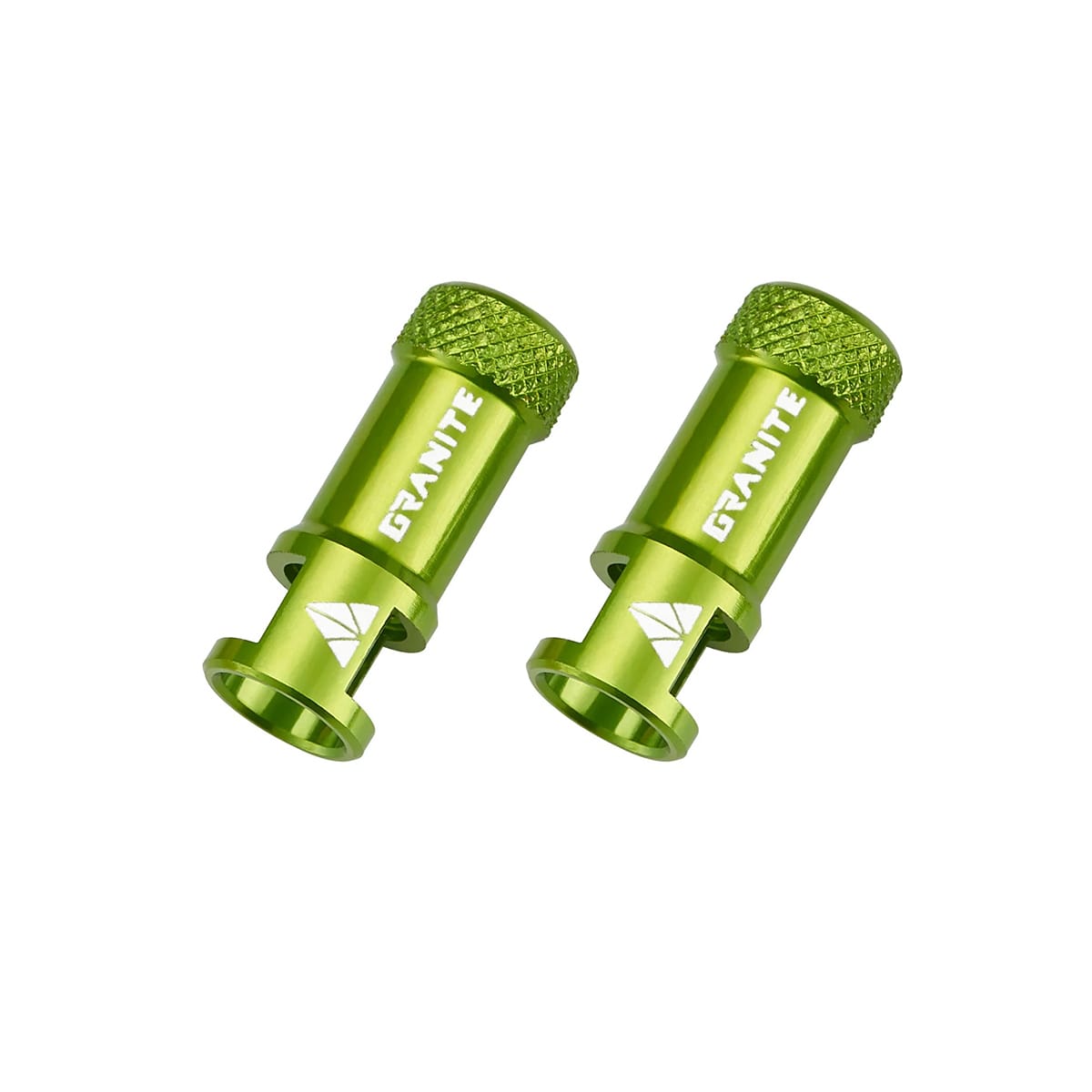 GRANITE DESIGN JUICY NIPPLE valve cap remover (x2) Green