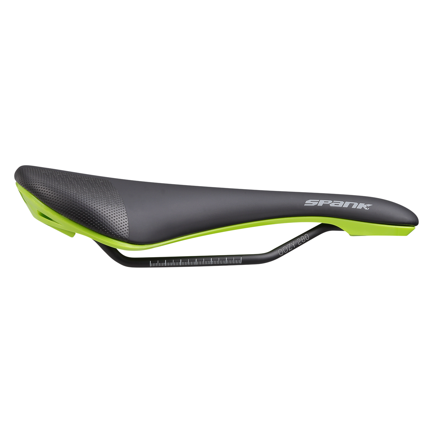 Saddle SPANK OOZY 280 144mm Rails CrMo Green