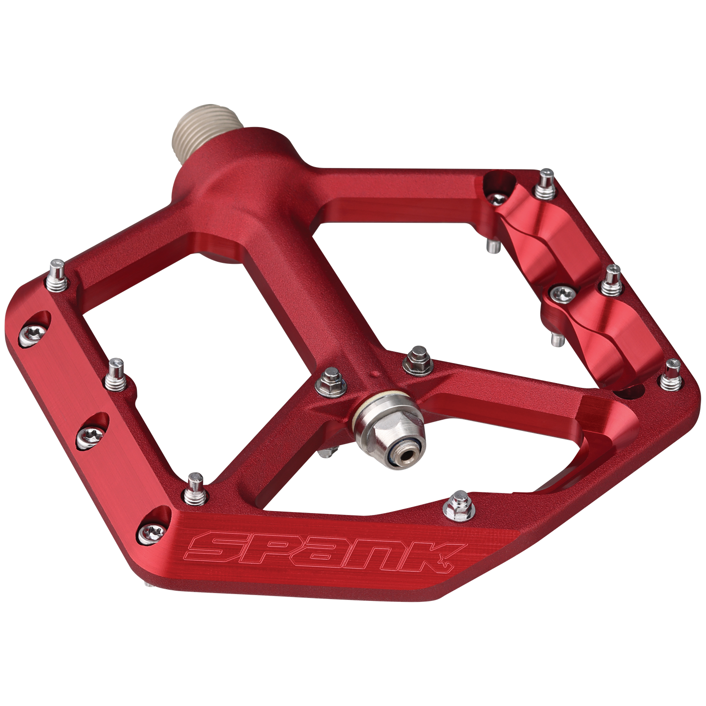 SPANK OOZY REBOOT red flat pedals