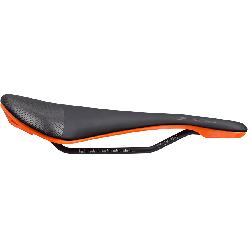 Saddle SPANK OOZY 280 144mm Rails CrMo Orange