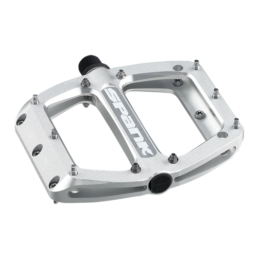 SPANK SPOON REBOOT S Silver flat pedals