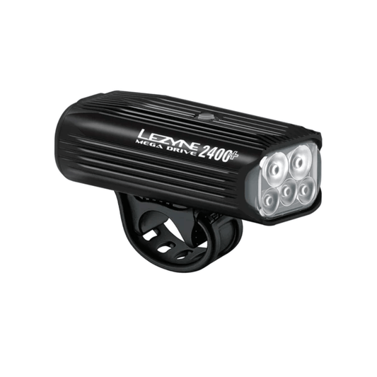 Front lighting LEZYNE MEGA DRIVE 2400+ Black