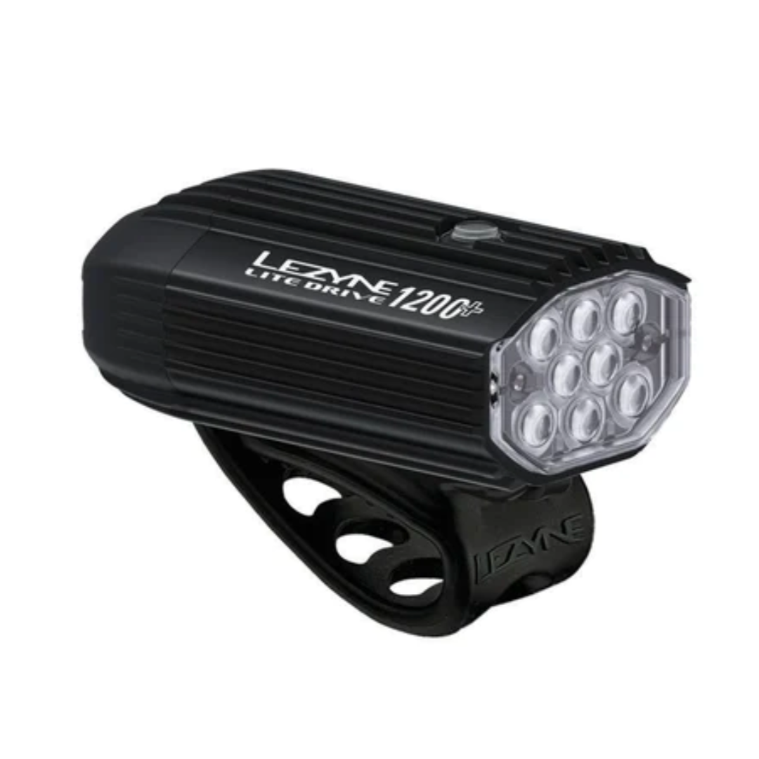 LEZYNE LITE DRIVE 1200+ / STRIP DRIVE PRO 400+ front and rear lights