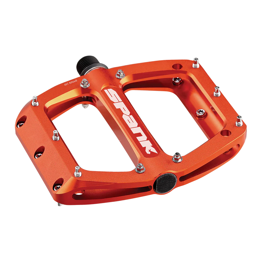 SPANK SPOON REBOOT M Orange flat pedals