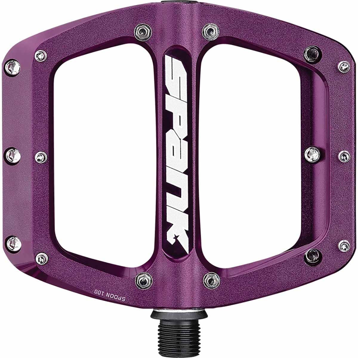 SPANK SPOON REBOOT M Violet flat pedals