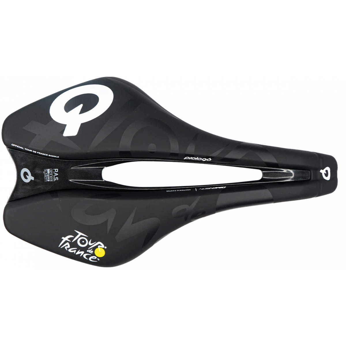 Saddle PROLOGO DIMENSION 143mm Rails T4 Tour de France