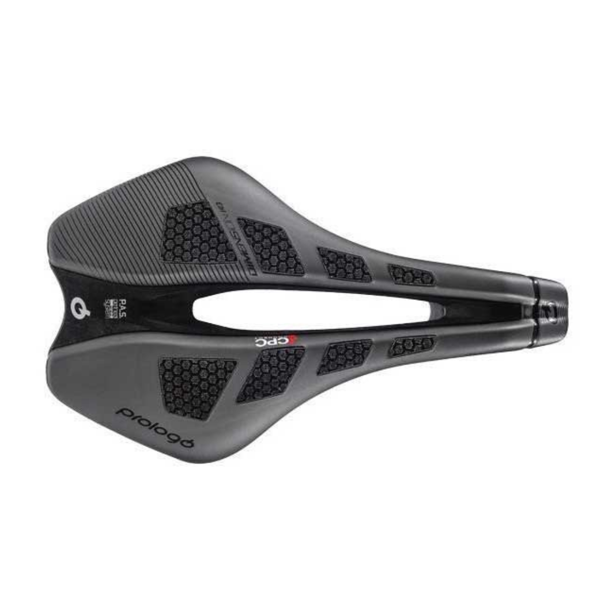 Saddle PROLOGO DIMENSION CPC Carbon track width 143mm Black