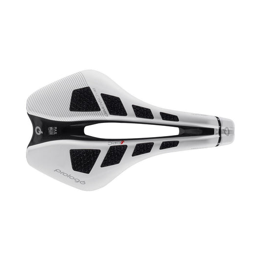 Saddle PROLOGO DIMENSION CPC Tirox rails width 143mm White