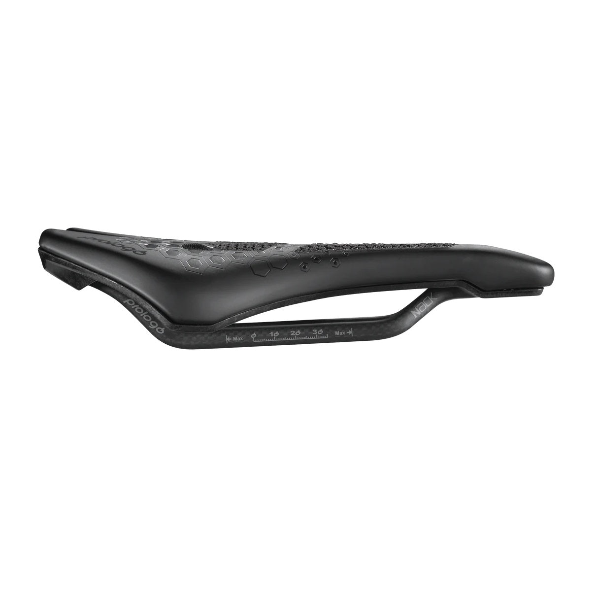 Saddle PROLOGO DIMENSION TRI CPC Width 143mm Rails Nack Carbon Black