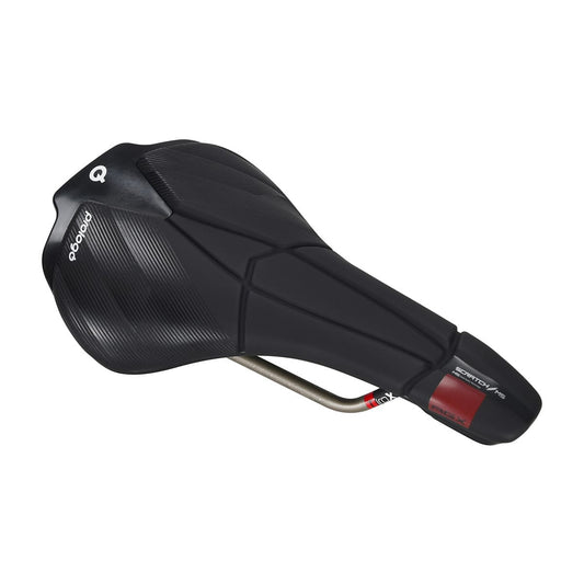 Saddle PROLOGO SCRATCH M5 AGX RAILS Carbon width 140mm Black