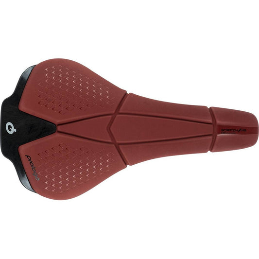 Saddle PROLOGO SCRATCH M5 Tirox Rails Width 140mm Red