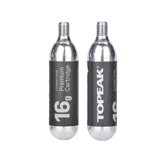 TOPEAK CO2 cartridges Threaded 16g (2 pieces)