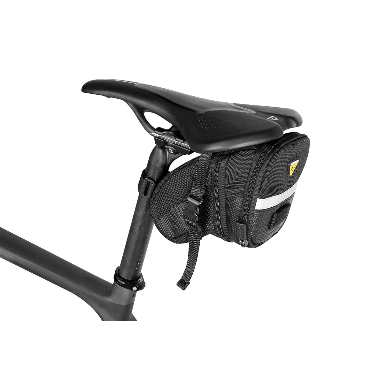 Bag for Saddle TOPEAK AERO WEDGE PACK STRAP - M Black