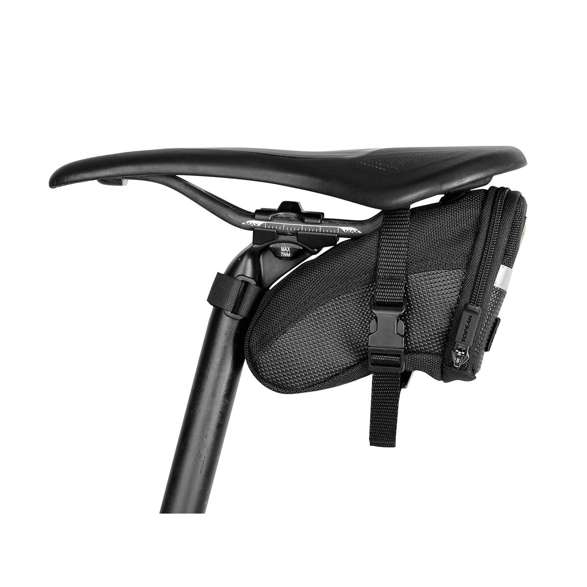 Saddle bag TOPEAK AERO WEDGE PACK STRAP - S Black