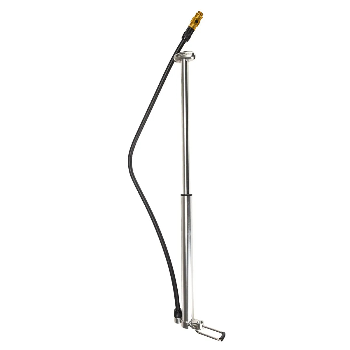 LEZYNE MICRO FLOOR DRIVE HP Compact Foot Pump Silver