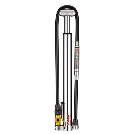 LEZYNE MICRO FLOOR DRIVE HPG Compact Foot Pump Silver