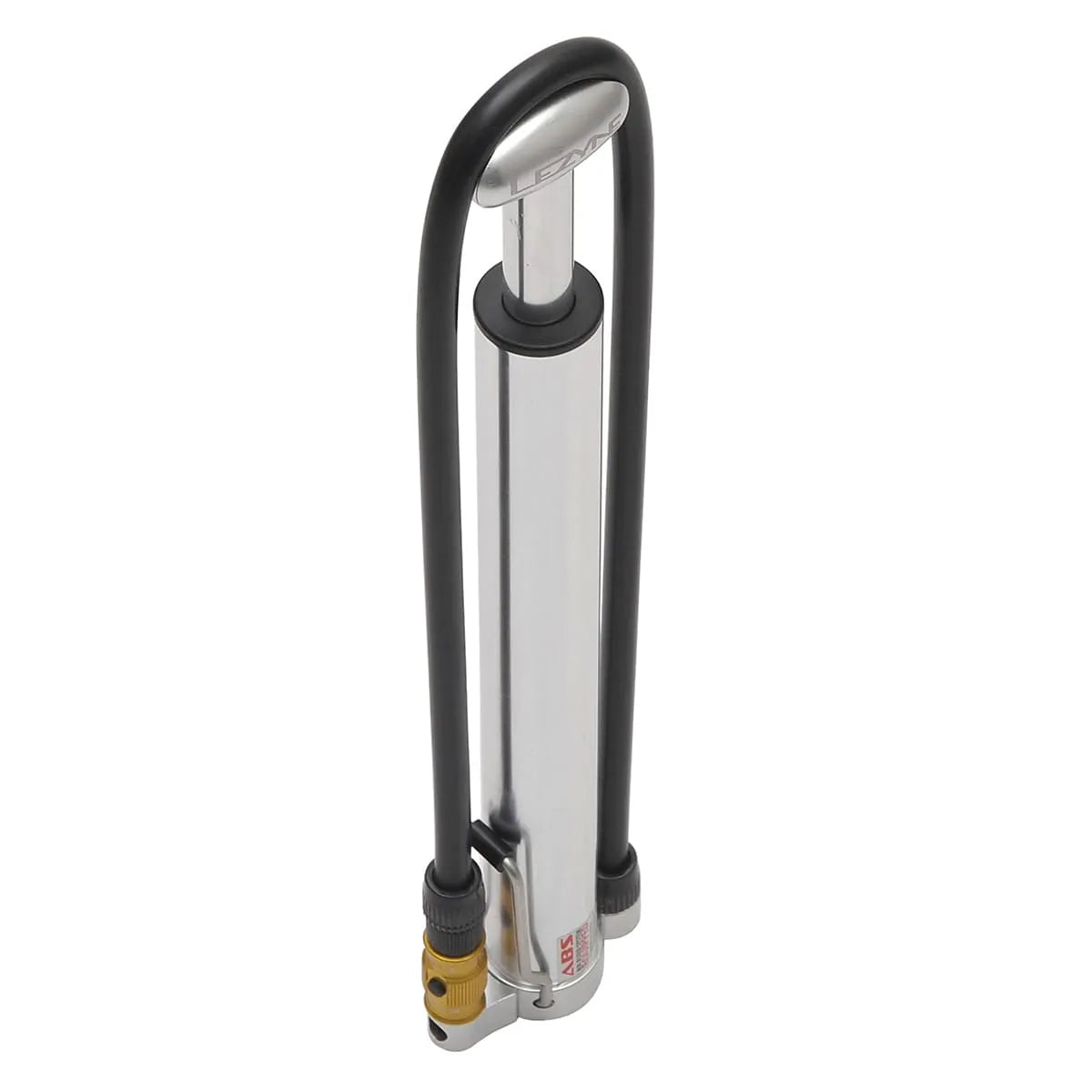 LEZYNE MICRO FLOOR DRIVE HV Compact Foot Pump Silver