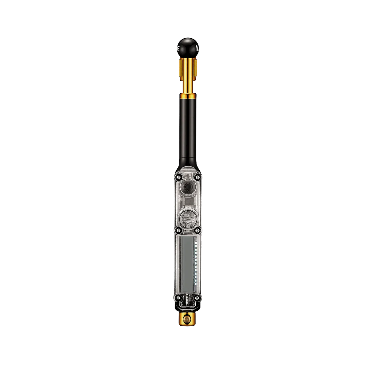 High-pressure pump for LEZYNE DIGITAL SHOCK DRIVE suspension Black/Gold