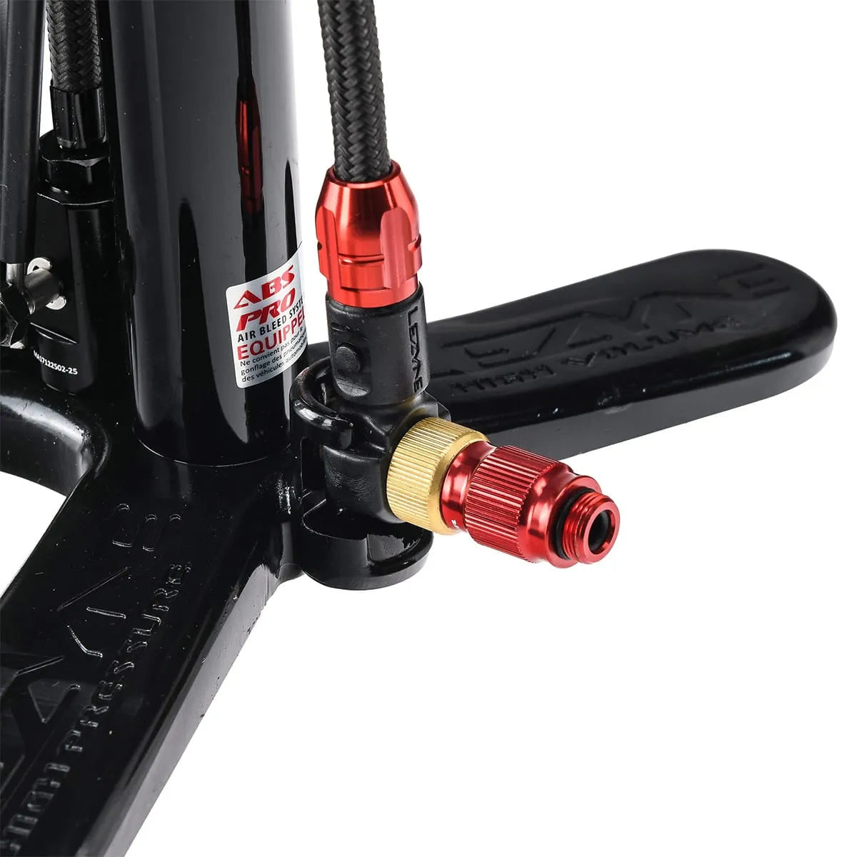 LEZYNE PRESSURE OVER DRIVE Foot Pump Black