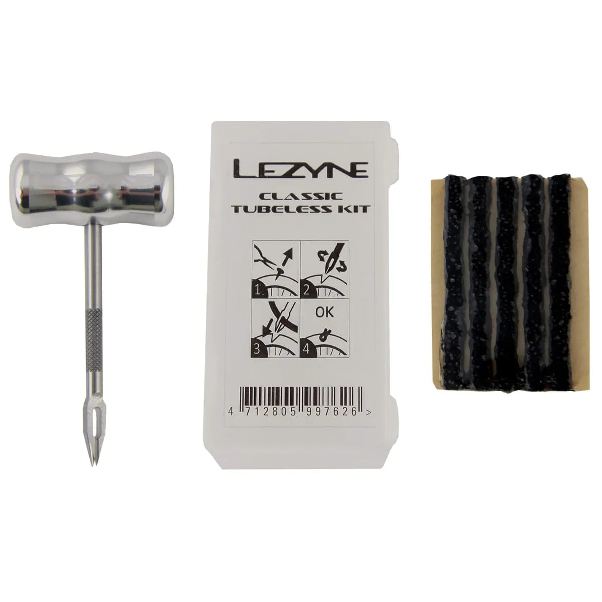 Tubeless Repair Kit LEZYNE CLASSIC + 5 Wicks