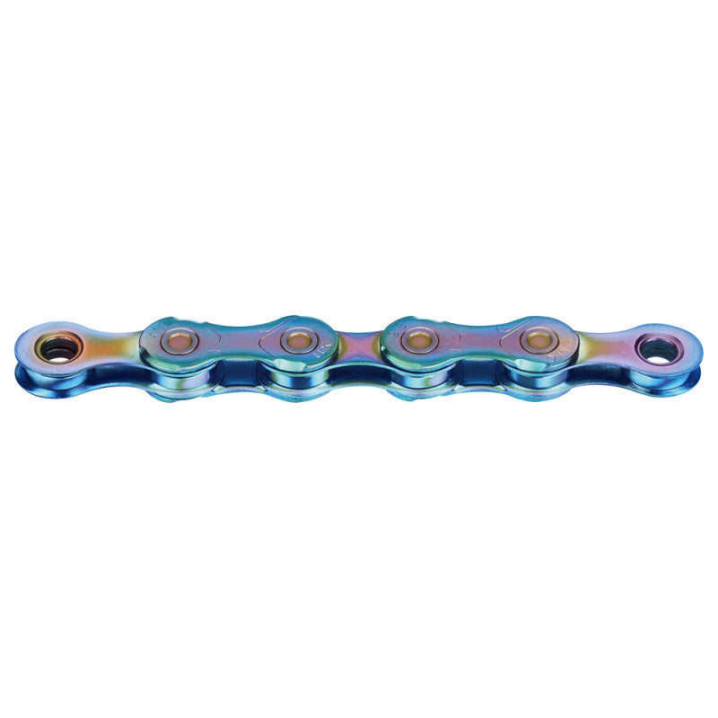 Chain 11 Speed KMC X11 Aurora Blue Waxed