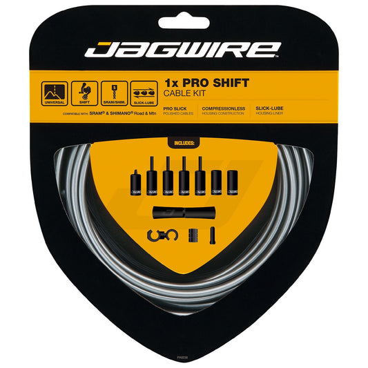 JAGWIRE PRO SHIFT 1X Derailleur Cable and Hose Kit Grey