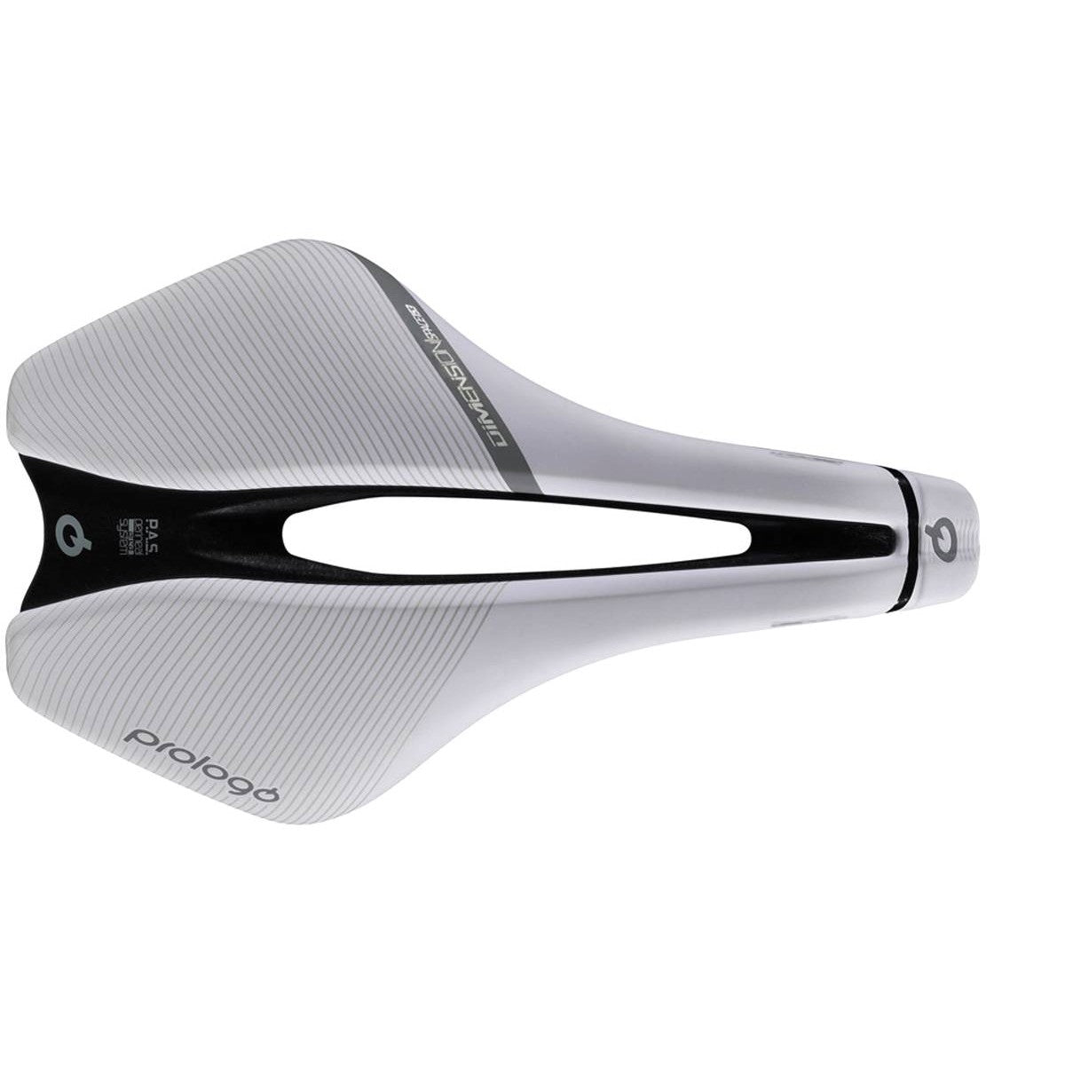 Saddle PROLOGO DIMENSION SPACE TiroX tracks White