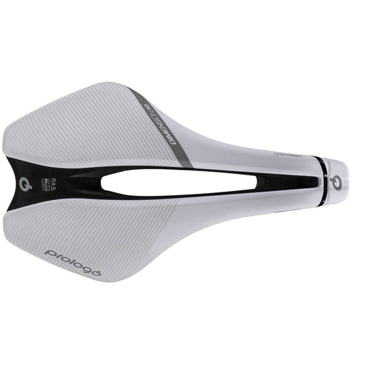 Saddle PROLOGO DIMENSION Rails Carbon width 143mm White